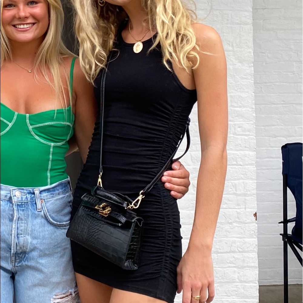 Black Aritzia Mini Dress